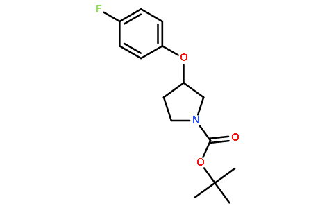 (R)-N-Boc-3-(4-氟苯氧基)吡咯烷