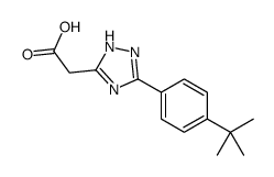 2-[3-(4-tert-butylphenyl)-1H-1,2,4-triazol-5-yl]acetic acid