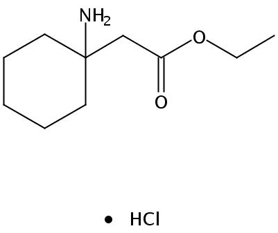 Cyclohexaneacetic acid, 1-amino-, ethyl ester, hydrochloride