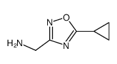 (5-cyclopropyl-1,2,4-oxadiazol-3-yl)methanamine
