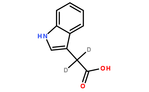 吲哚-3-乙-2,2-d2酸