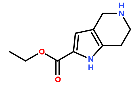 4,5,6,7-四氢-1H-吡咯并[3,2-C]吡啶-甲酸乙酯