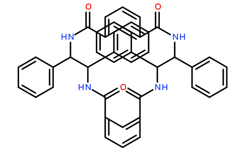 4,5,15,16-Tetraphenyl-3,6,14,17-tetraazatricyclo[17.3.1.18,12]tetracosa-1(23),8(24),9,11,19,21-hexaene-2,7,13,18-tetrone