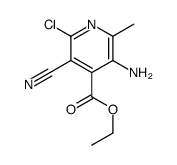 3-氨基-6-氯-5-氰基-2-甲基异烟酸乙酯