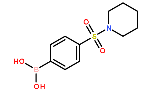 4-(哌啶-1-基磺酰)苯基硼酸