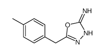 5-[(4-methylphenyl)methyl]-1,3,4-oxadiazol-2-amine