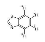 4,5,6,7-tetradeuterio-1,3-benzothiazole