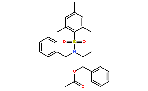 乙酸-(1S,2R)-2-[N-苄基-N-(三甲苯基磺酰)氨基]-1-苯基丙酯[交叉醇醛反应用试剂]