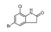 5-Bromo-7-chloro-1,3-dihydro-indol-2-one