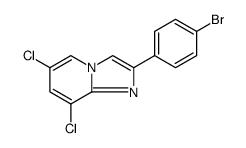 2-(4-Bromophenyl)-6,8-dichloroimidazo[1,2-a]pyridine