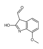 7-methoxy-2-oxo-1,3-dihydroindole-3-carbaldehyde