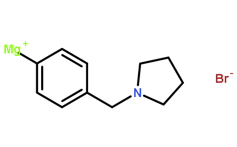 [4-(1-吡咯烷基甲基)苯基]溴化镁