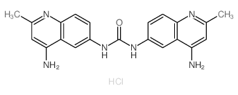 1,3-bis(4-amino-2-methylquinolin-6-yl)urea, dihydrochloride