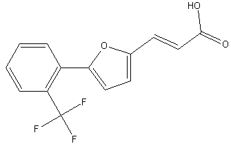3-[5-(2-(三氟甲基)苯基)呋喃]烯酸