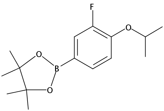 2-(3-氟-4-异丙氧基苯基)-4,4,5,5-四甲基-1,3,2-二噁硼烷