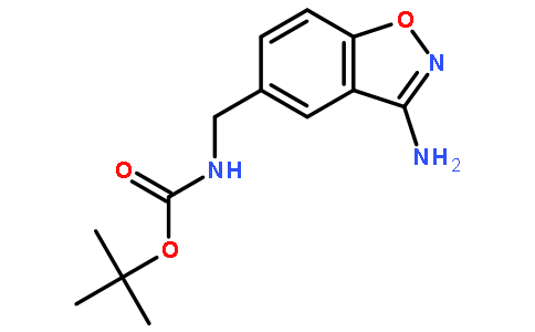 [(3-氨基-1,2-苯并异恶唑-5-基)甲基]氨基甲酸叔丁酯