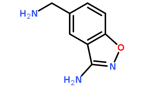 3-氨基-1,2-苯并异恶唑-5-甲胺