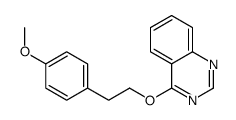 4-[2-(4-methoxyphenyl)ethoxy]quinazoline
