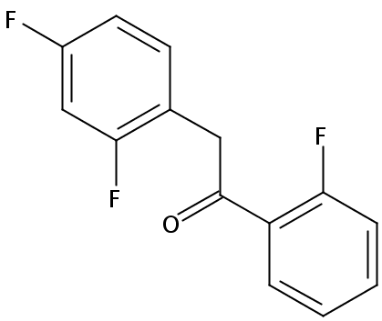 2-(2,4-Difluorophenyl)-1-(2-fluorophenyl)ethanone