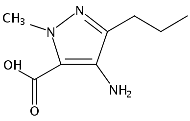 4-氨基-2-甲基-5-丙基-2H-吡唑-3-羧酸