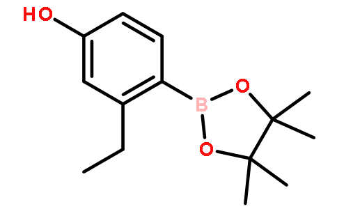 3-乙基-4-(4,4,5,5-四甲基-1,3,2-二噁硼烷-2-基)苯酚