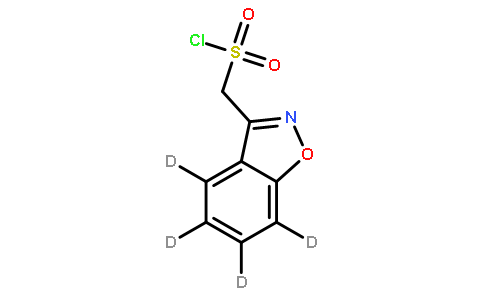 Benzo[d]isoxazol-3-yl-methanesulfonyl-d4 Chloride