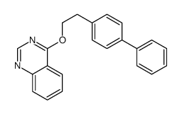 4-[2-(4-phenylphenyl)ethoxy]quinazoline
