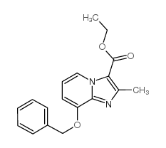 8-苄氧基-2-甲基-咪唑并[1,2-a]吡啶-3-羧酸乙酯