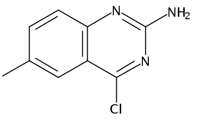 2-​Quinazolinamine, 4-​chloro-​6-​methyl-