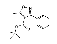 tert-butyl 5-methyl-3-phenyl-1,2-oxazole-4-carboxylate