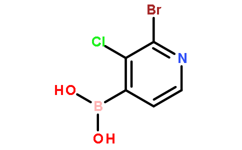 2-溴-3-氯吡啶-4-硼酸