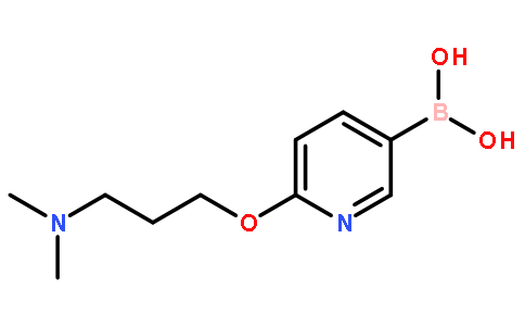 (6-(3-(dimethylamino)propoxy)pyridin-3-yl)boronic acid