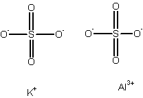 硫酸铝钾