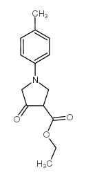 ethyl 1-(4-methylphenyl)-4-oxopyrrolidine-3-carboxylate