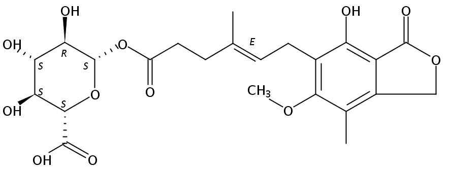 麦可酚酸-酰基-&Beta-D -葡糖苷酸