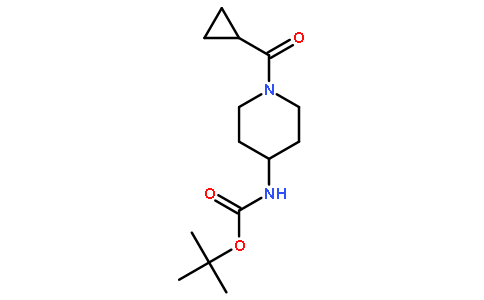 1-环丙基羰基-(4-BOC氨基)哌啶