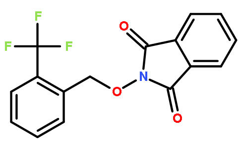 2-((2-(三氟甲基)苄基)氧基)异吲哚啉e-1,3-二酮