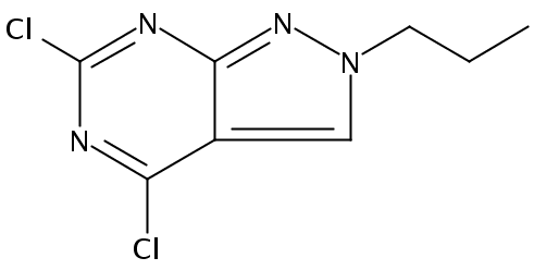 4,6-Dichloro-2-propyl-2H-pyrazolo[3,4-d]pyrimidine