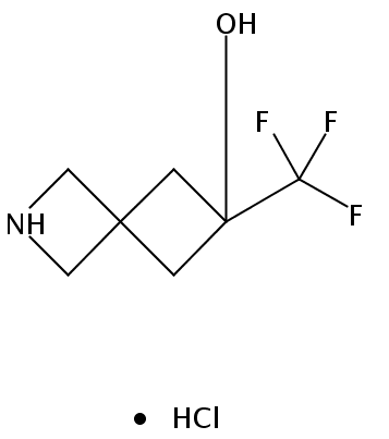 6-(Trifluoromethyl)-2-azaspiro[3.3]heptan-6-ol hydrochloride
