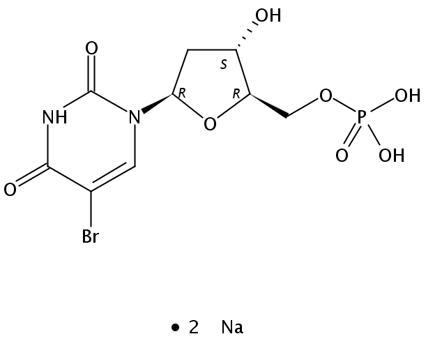 5-溴-2'-脱氧尿苷-5'-单磷酸钠盐