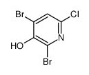 2,4-dibromo-6-chloropyridin-3-ol