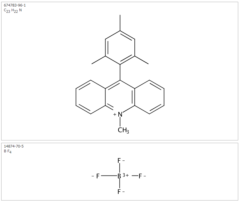 9-​Mesityl-​10-​methylacridinium tetrafluoroborate
