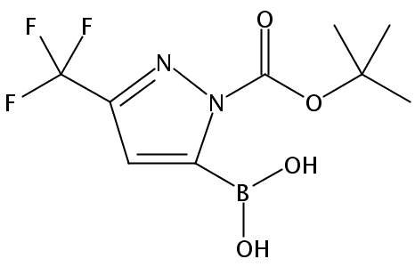 1-Boc-3-trifluoromethylpyrazole-5-boronic acid