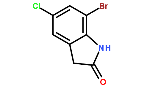 7-溴-5-氯吲哚啉-2-酮