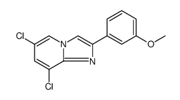 6,8-Dichloro-2-(3-methoxyphenyl)imidazo[1,2-a]pyridine