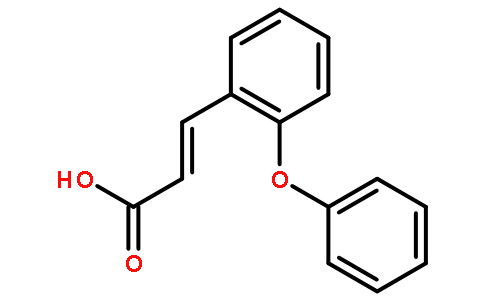 3-(2-苯氧基苯基)丙烯酸