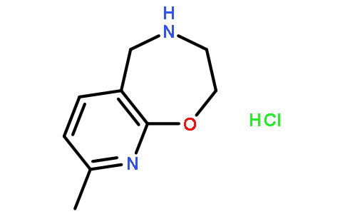 8-甲基-2,3,4,5-四氢吡啶并[3,2-f][1,4]噁氮杂卓盐酸盐