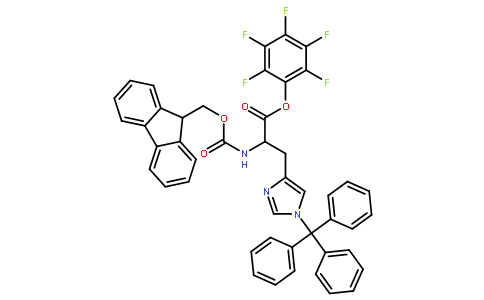 N-Fmoc-N'-三苯甲基-L-组氨酸五氟苯基酯