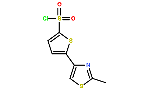 5-(2-甲基噻唑-4-基)噻吩-2-磺酰氯