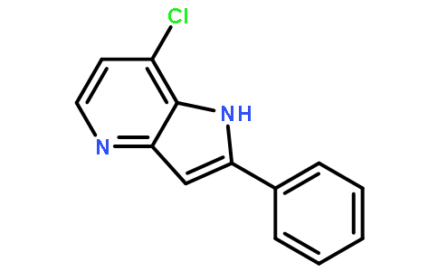 7-氯-2-苯基-1H-吡咯并[3,2-b]吡啶